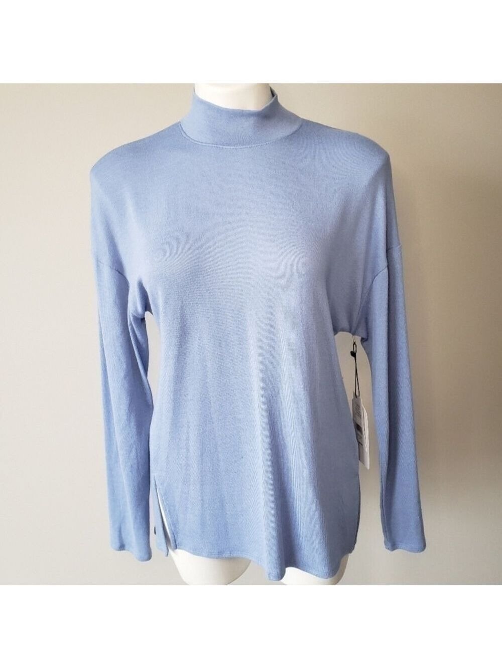 Highline Collective Cosmic Blue Open Back Sweater